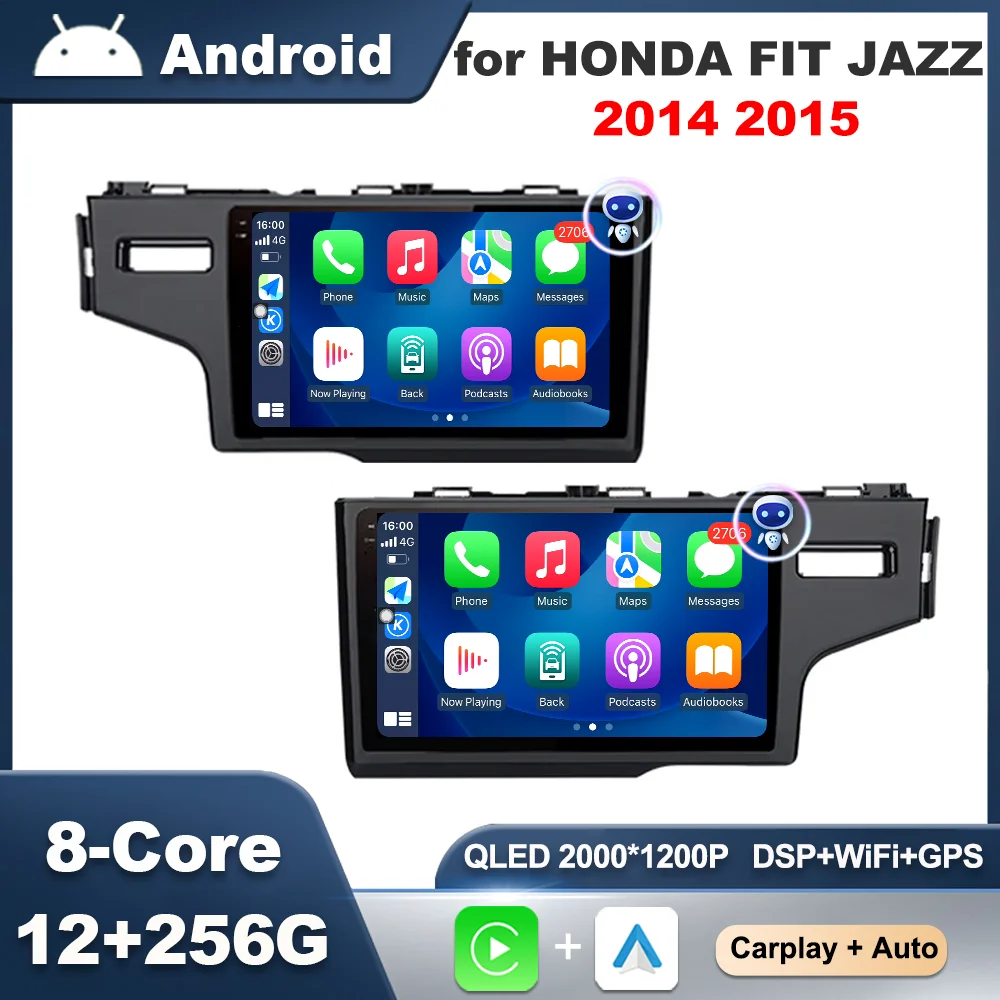 

9 inch LHD RHD Car Video Multimedia Player GPS Navigation Android Intelligent System WiFi Autoradio for HONDA FIT JAZZ 2014 2015