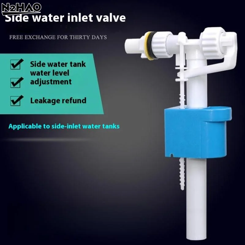 1Pcs G3/8 G1/2 Inch Connection Cistern Toilet Inlet Valve Cistern Filling Valve High Pressure Side Inlet Valve