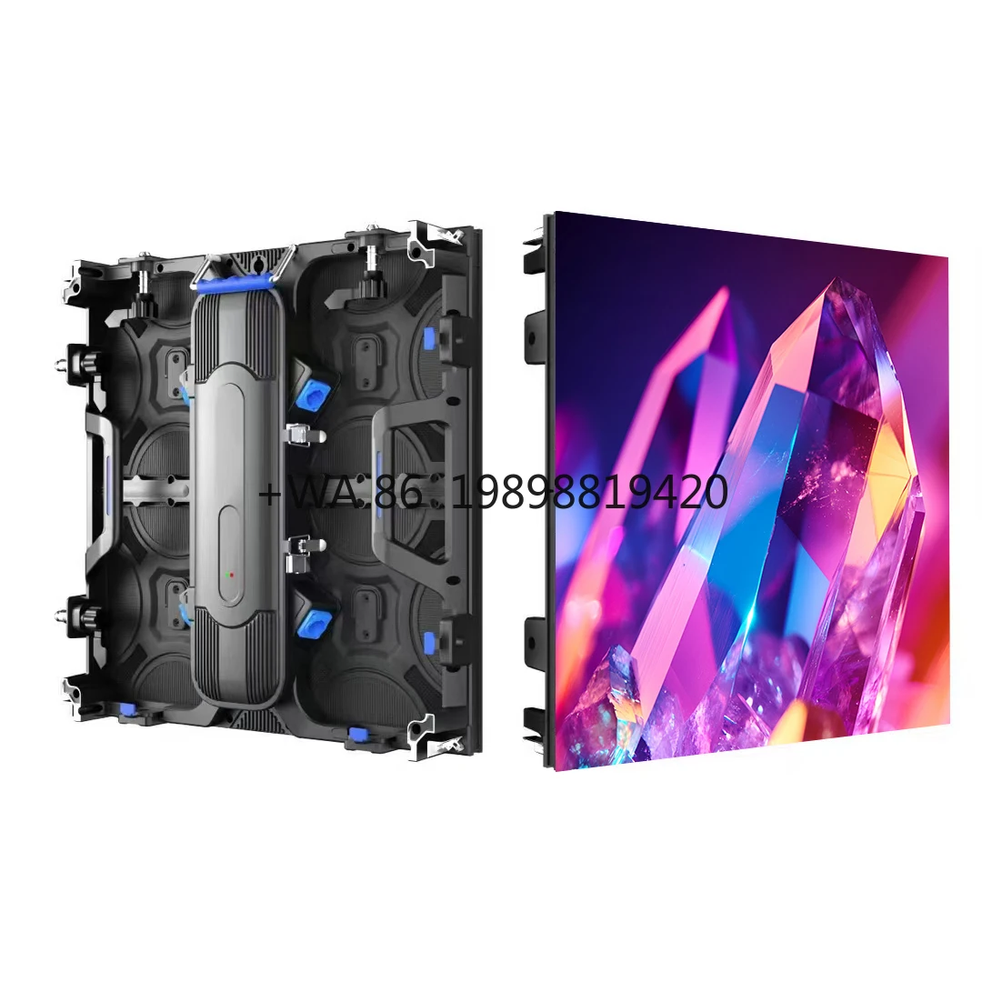 

Настраиваемый 500x500 мм фон для уличной сцены, светодиодная видеостена P4.81, бесшовная аренда сращивания, светодиодный экран, событие