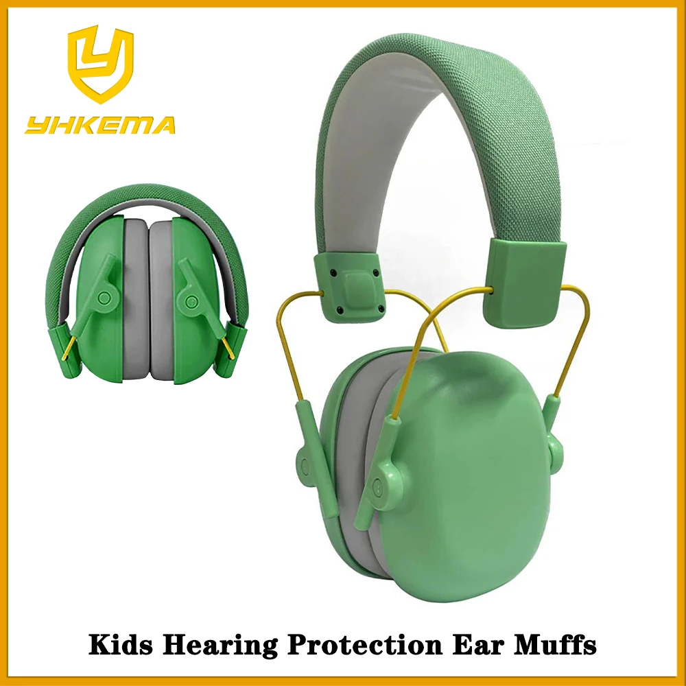 YHKEMA Kids Ear Protection Noise Canceling Headphones With Case, 27dB Hearing Protection Earmuffs for Autism, Children, Toddler