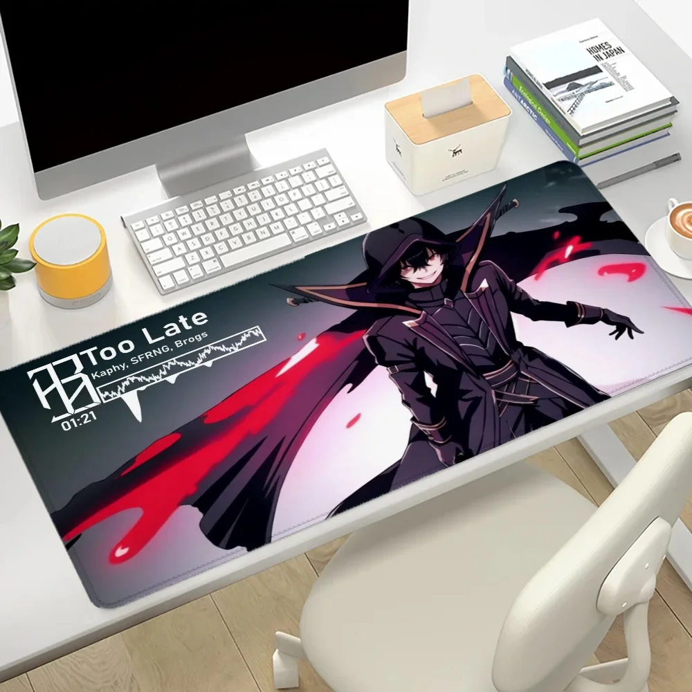 

Mouse Mats S-Solo Leveling Office Accessories Fashion Computer Mouse Pad Xxl New Mousepad Gamer Desk Mat Pc Cabinet Keyboard