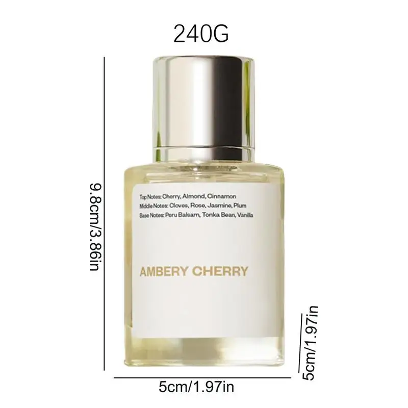 Cherry Perfume Sweet Fruit Scent Long Lasting Fragrance Pheromone Parfume Attract Men Daily Dating Women Body Perfume Oil