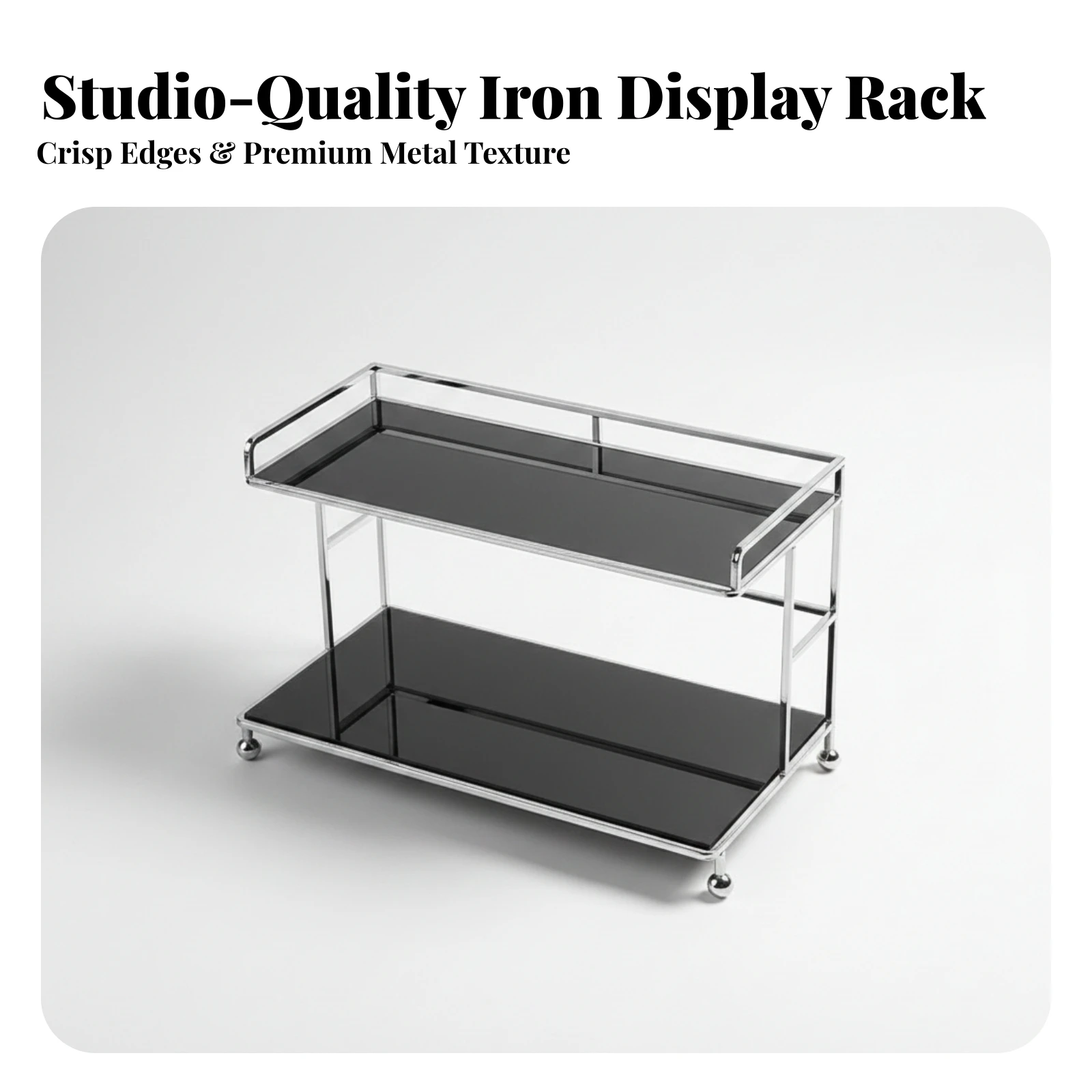Desktop Storage Rack Compact 2-Tier Countertop Organizer Countertop Organizer with Acrylic Shelves Multipurpose Kitchen