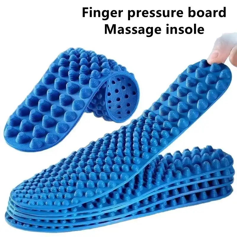 1 Pair Soft Finger Pressure Board Insoles For Men And Women Shoe Pads Relieve Foot Fatigue Sports Casual Shoes Massage Insole