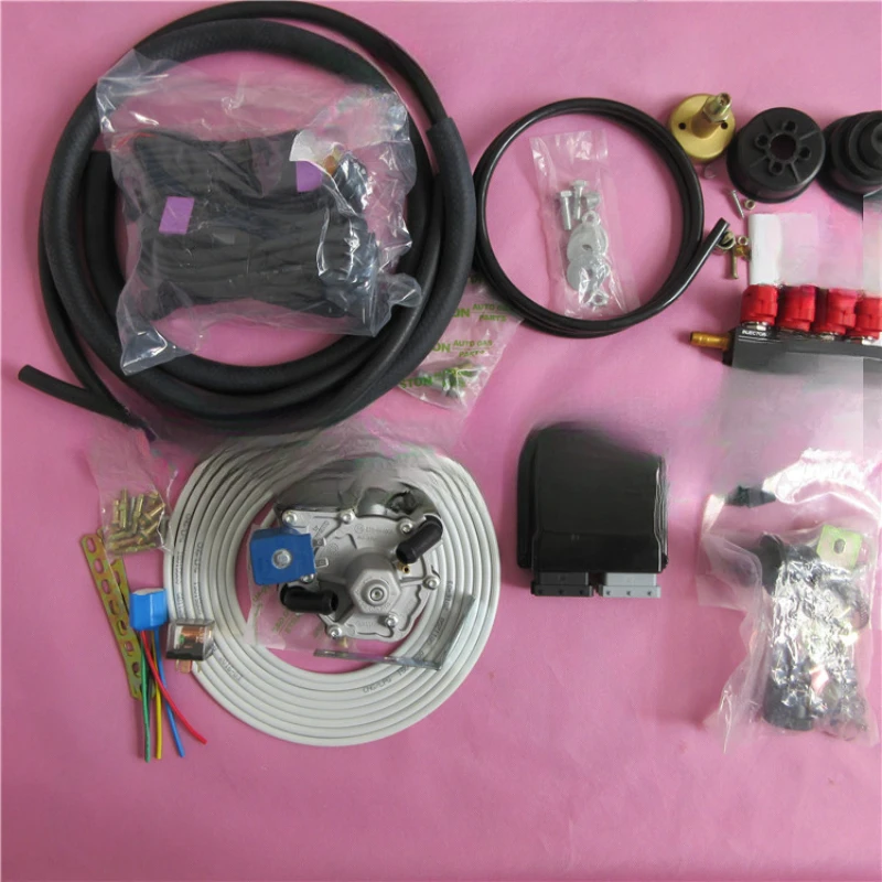 Oil to Gas Accessories LPG Liquefied Petroleum Gas Vehicle Modification Kit 150+Point System