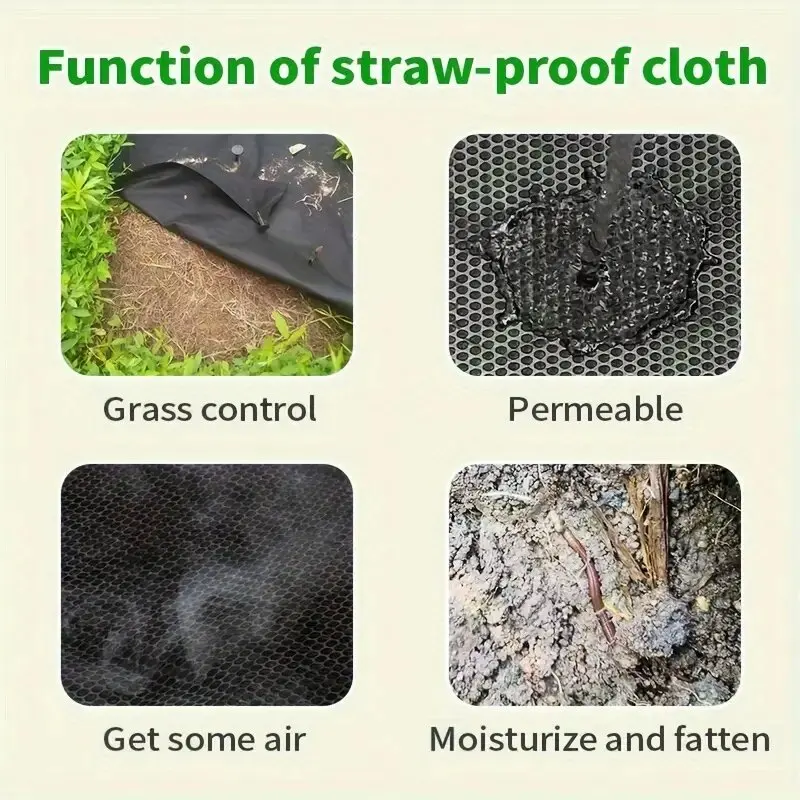 1 Roll 1181 Inch Wide Premium Garden Weed Barrier LandscapeFabric, Weeding Fabric, Weed Control Fabric Ground CoverageSoil Text