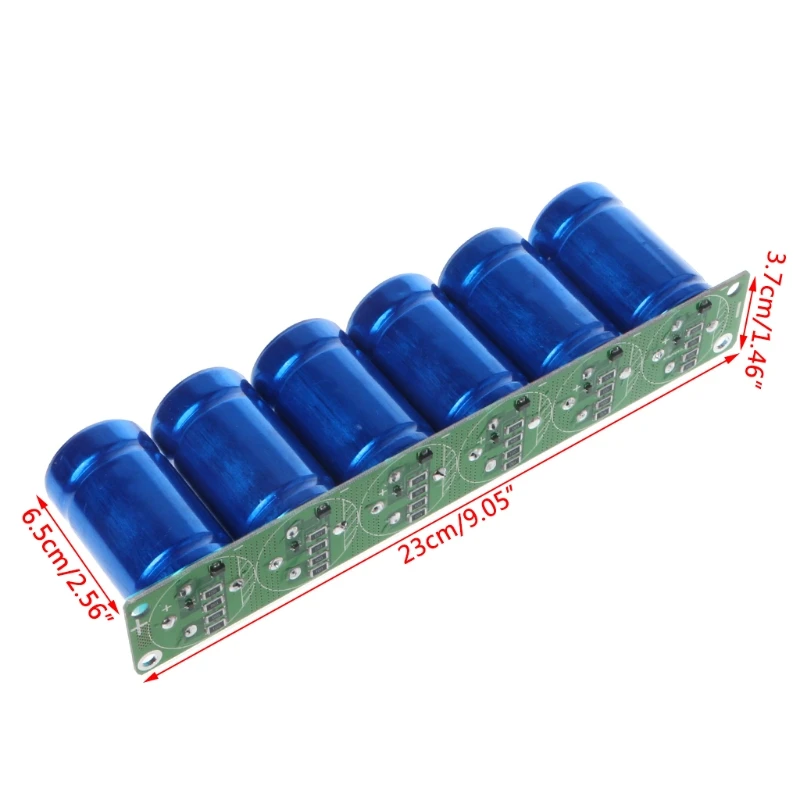 

Farad Capacitor 2.7V 500F 6 Pcs/1 Set Super Capacitance With for Protection Boar