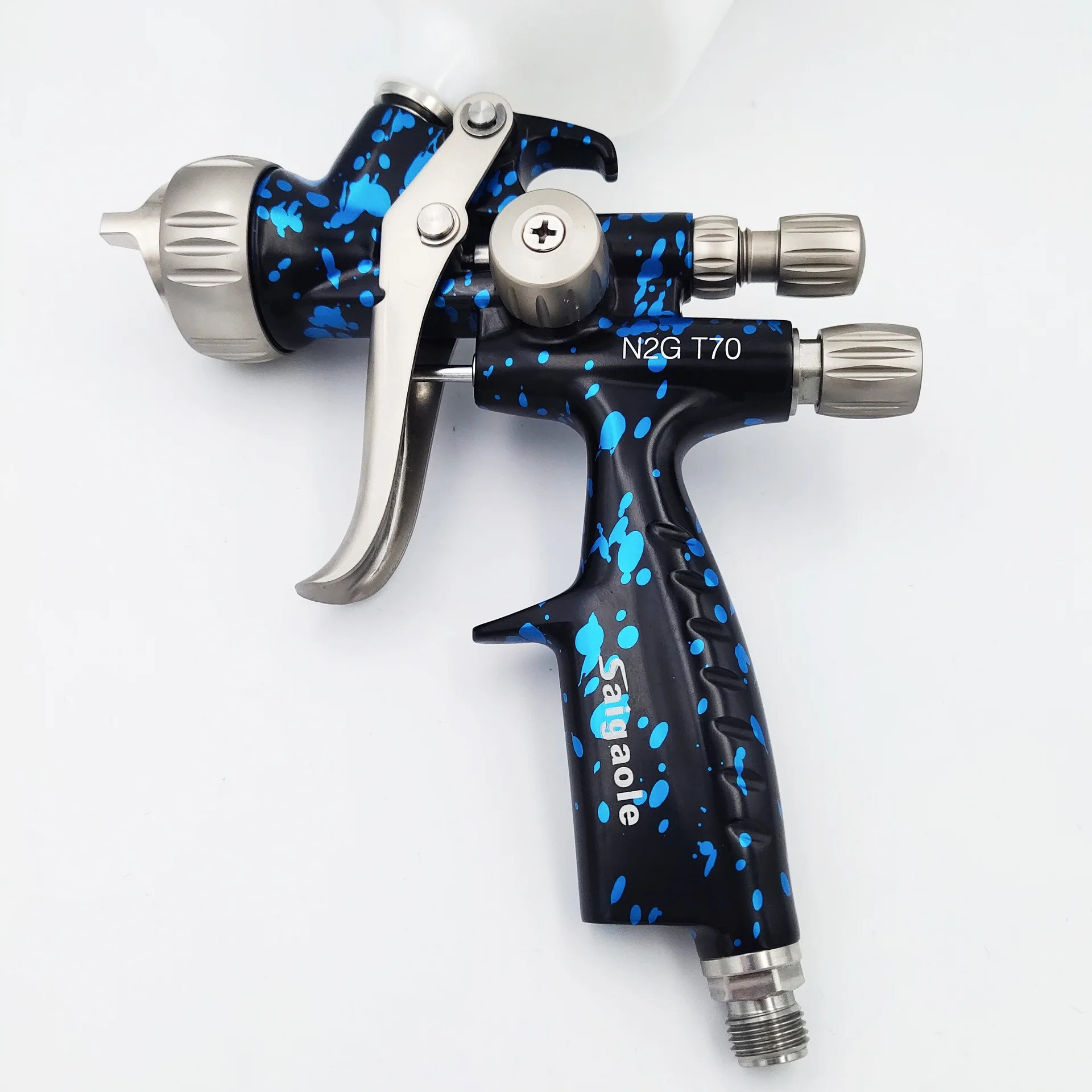 Saigaole T70 Spray Guns Automotive Finishes High Fogging Paints Sheet Metal Spray Guns Industrial Furniture Leather Spray Guns