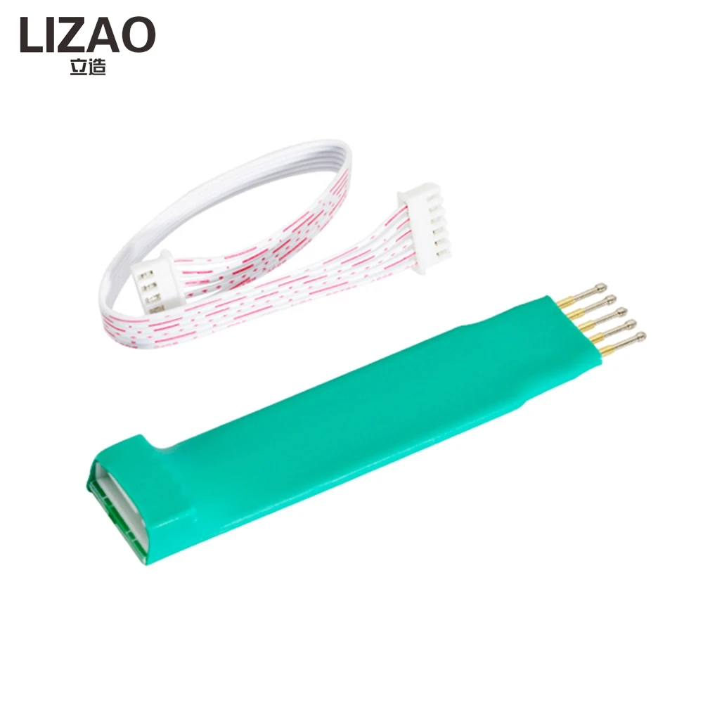 LIZAO 2.54mm 2.00mm 4P Spring Test Needle 4 Foot Support Probe for STC STM32 STM8 MCU Burning Programming view 5