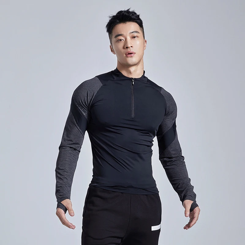 OMG Tight Clothing Training Clothing Breathable Long Sleeve T-shirt High Elastic Sports Fitness