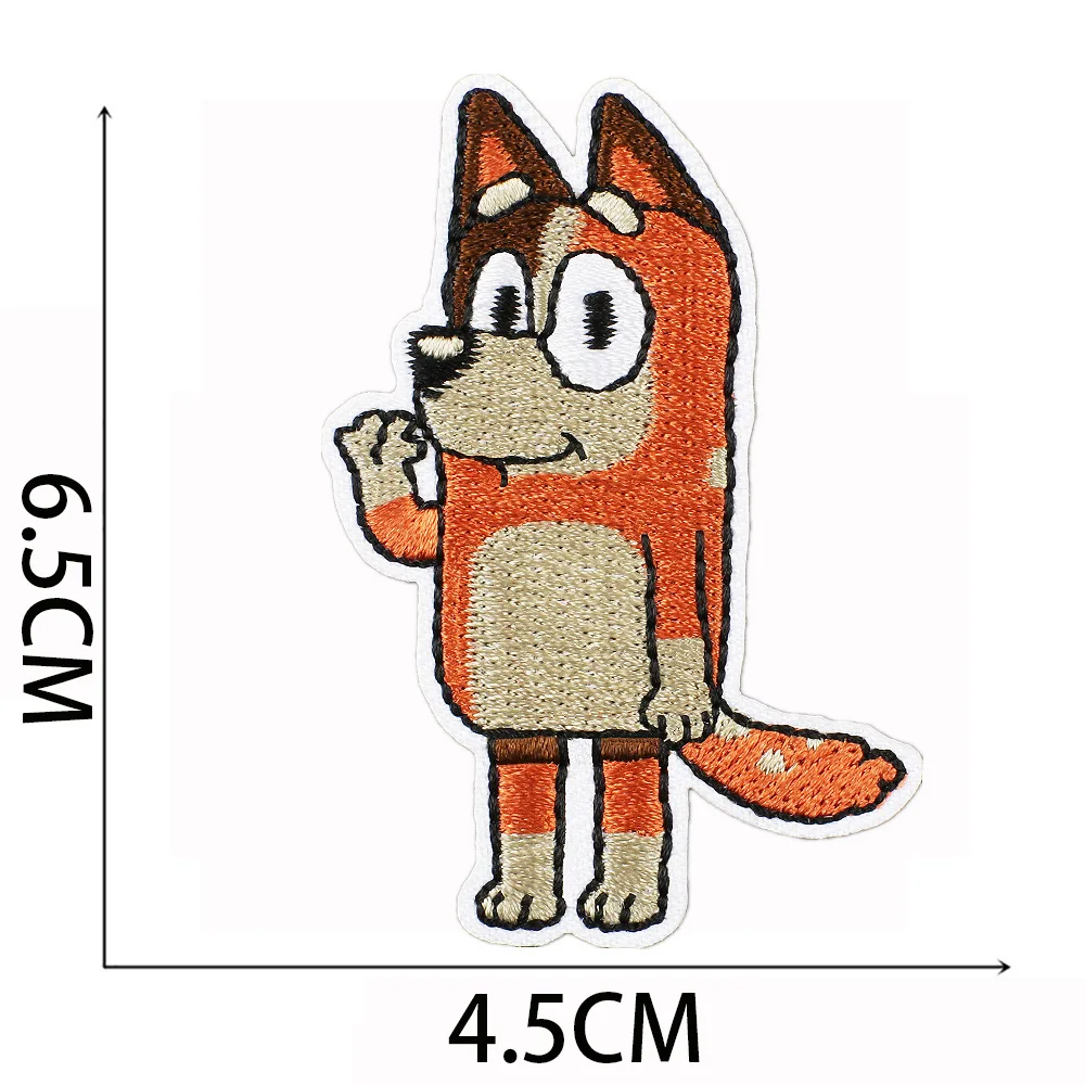 wholesale 16Pcs Cartoon Cute Dog Ironing Patches For on DIY Sew Child Clothes jacket Hat Sticker Jeans Embroidered Applique