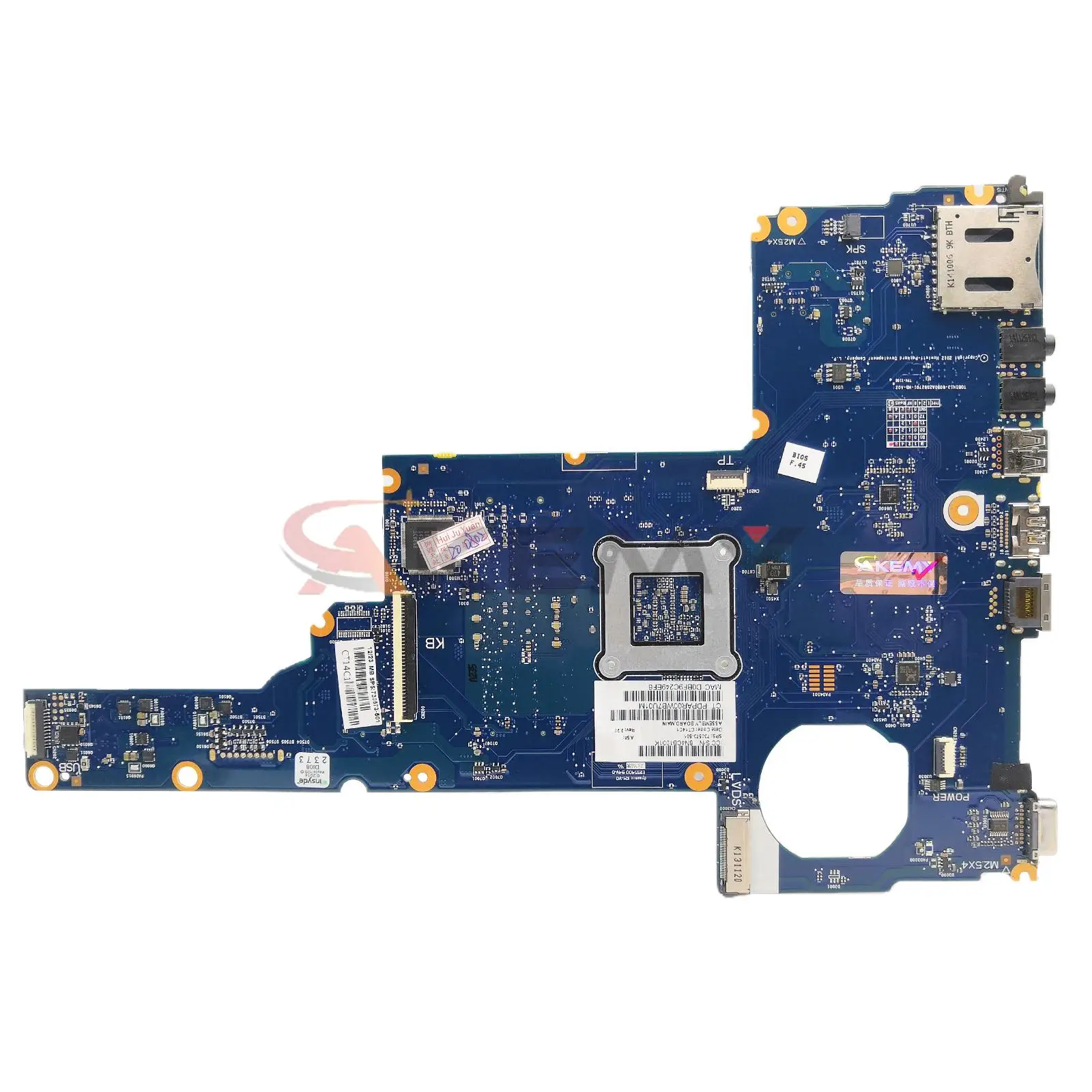 High Quality Mainboard 733647-501 733647-601 733647-001 For HP 2000-2D Laptop Motherboard 6050A2562701-MB-A02