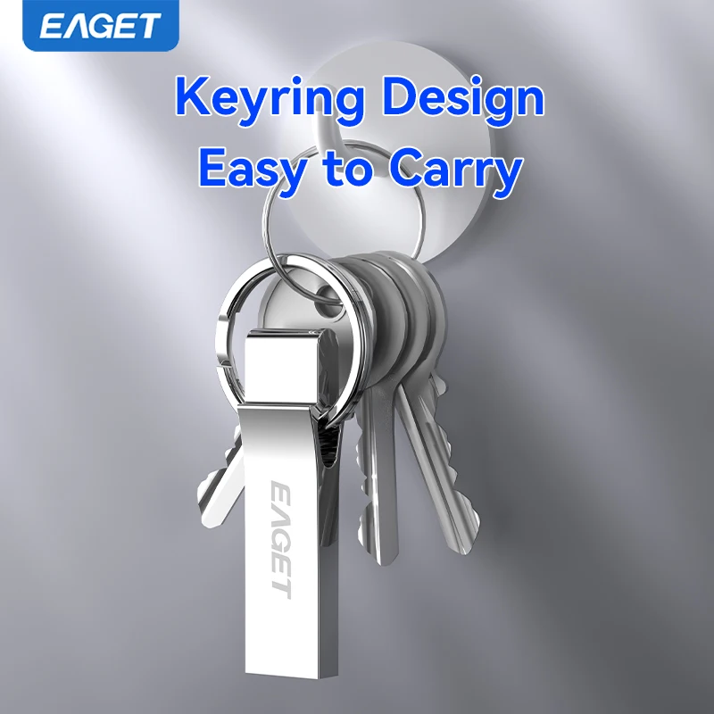 EAGET U5 Mini USB Stick Pendrive Memory Stick Available in 64GB/32GB/16GB Micro Metal USB2.0 Flash Drive