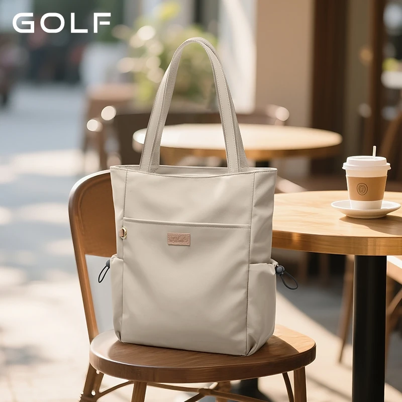 

GOLF Large Capacity Women's Casual Crossbody Bags Oxford Cloth Single Shoulder Sling Bag Waterproof Shoulder Bag Solid Color