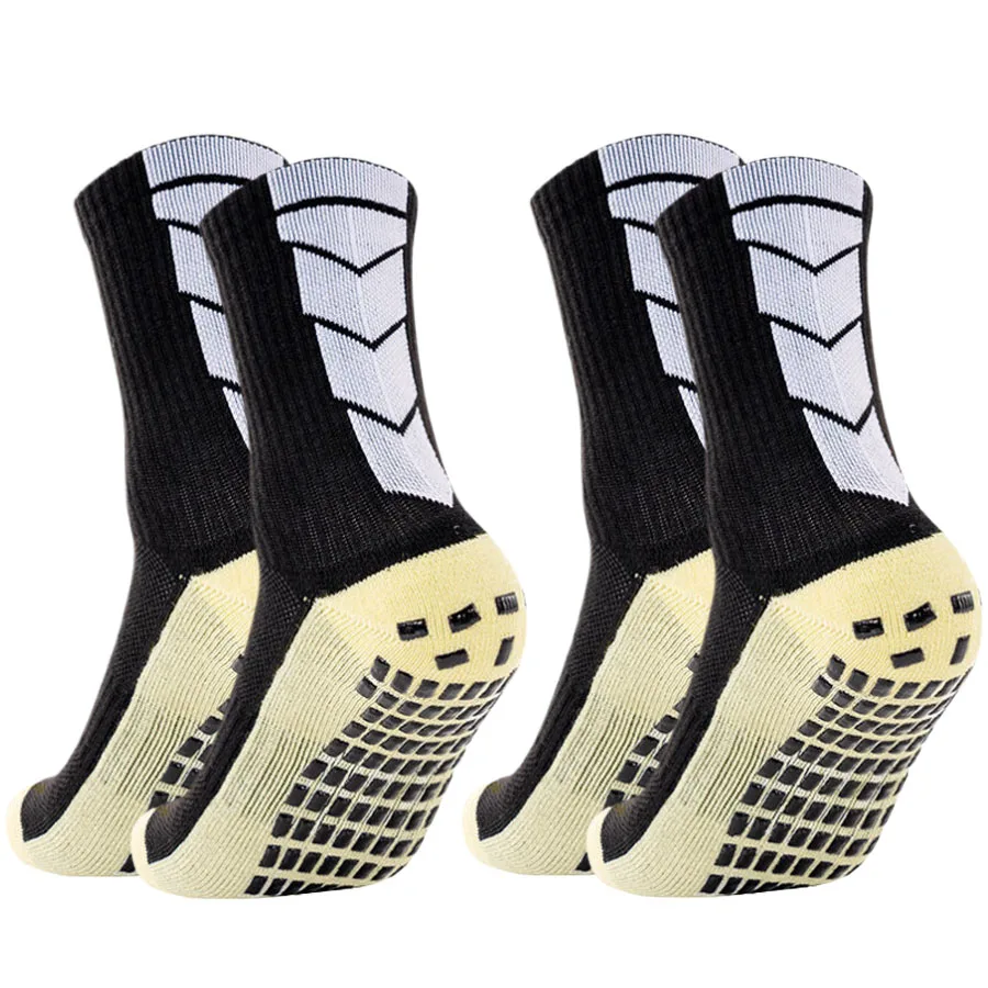 جوارب رجالية ونسائية غير قابلة للانزلاق، جوارب رياضية لكرة القدم وكرة السلة والبيسبول والرجبي وكرة القدم وركوب الدراجات والتنس والتزلج
