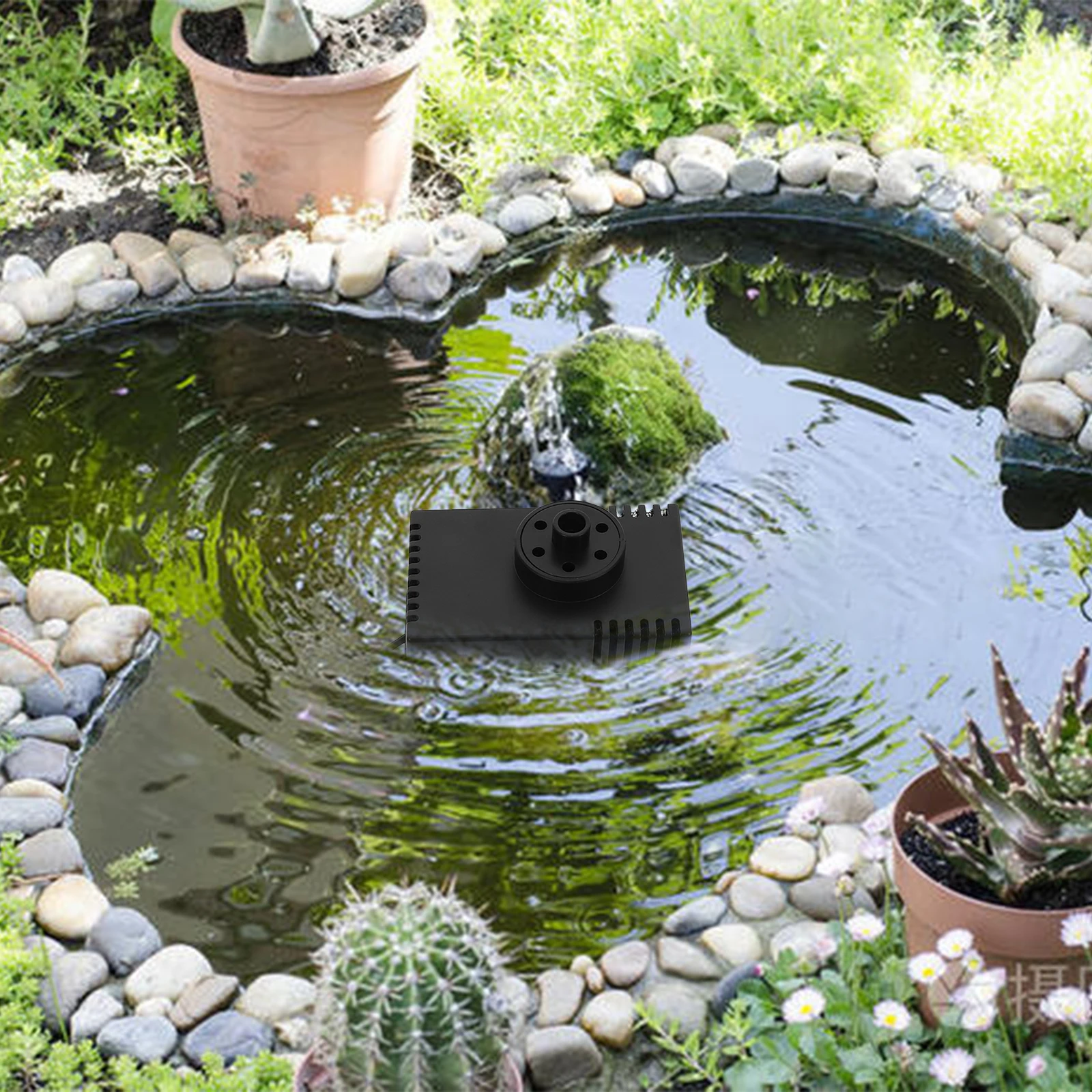 

Solar Fountain Pump 7V Floating Water Pump for Bird Bath Garden Small Pond Outdoor Solar Powered Efficient