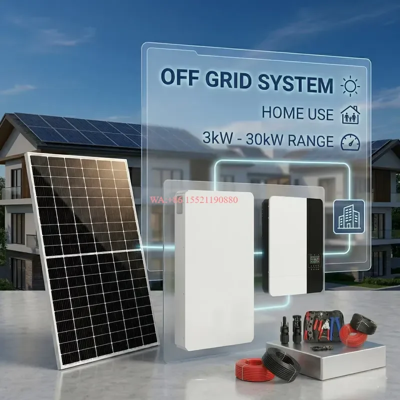WMWMNU 3.54kW Home Solar Power Generation and Hybrid Energy Storage Set with 1kW to 20kW Power for Efficient Renewable Energy