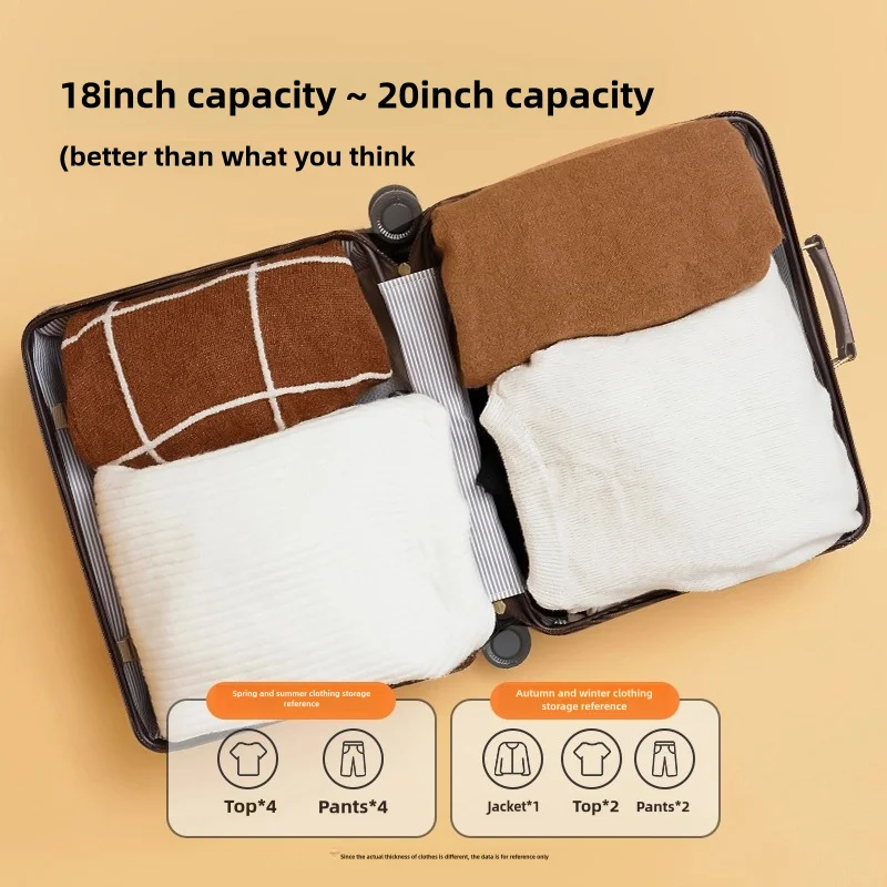 Urecity 2Pcs Luggage With Suitcase For Travel Bags Business Carry On Aluminium Pilot Case Luggage Suitcases Trolley Pilot Case
