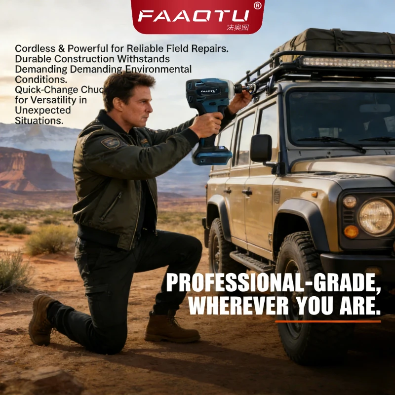FAAOTU DTD172 Cordless Impact Driver 18V Electric Drill for Wood Bolt  Power Tools Compatible with MT batteries（NO battery）