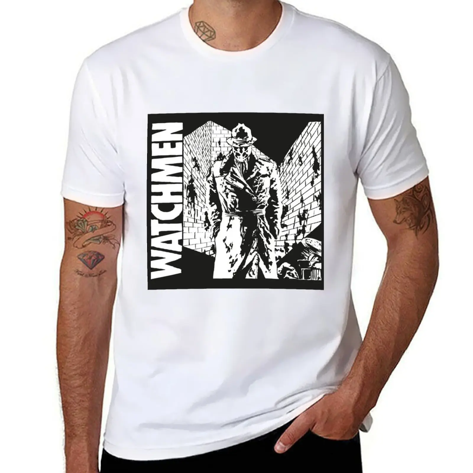 

watchmen T-Shirt t shirt man casual t shirts for man graphic tees T-Shirt