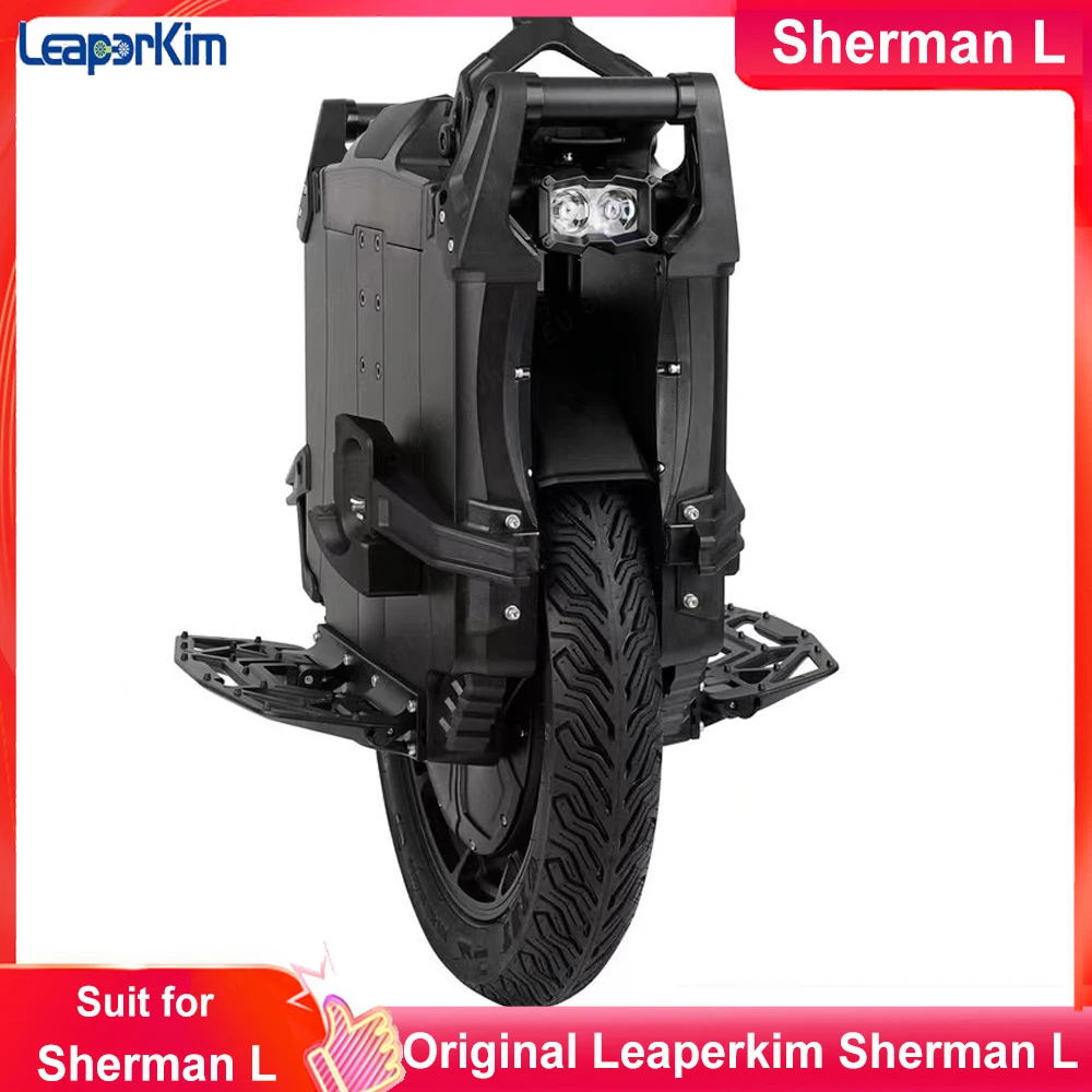 Official LeaperKim Sherman L 151.2V 4000Wh 50S Battery 3200W Motor IPX6 Waterproof 20 Inch Electric Unicycle