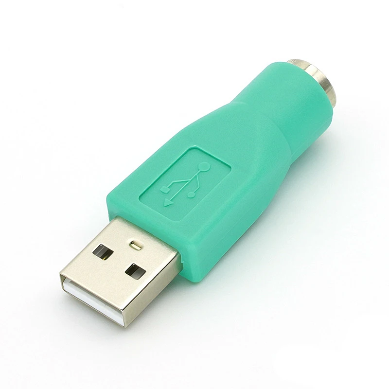 PS2 Female to USB Male Adapter Converter Connector For Keyboard Mouse 1pcs