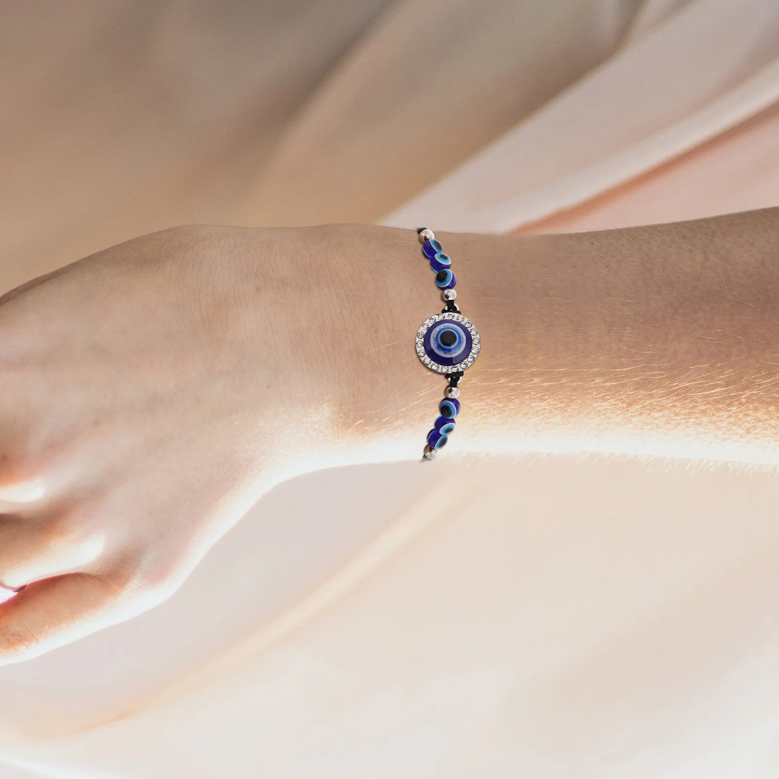 Evil Eye Beaded Bracelet Handcrafted for Women Men Ward Off Negativity Good Luck Charm Elegant Beadwork Stackable Fashion