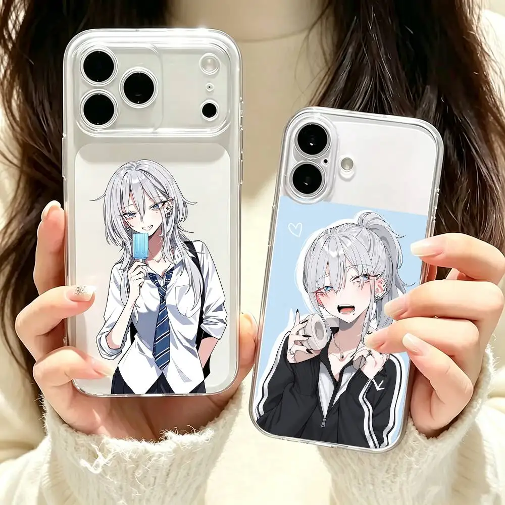 H-Haimiya Senpai Phone Case For iPhone 18 17 16 15 14 13 12 11 Mini Pro Max Plus Transparent Cover