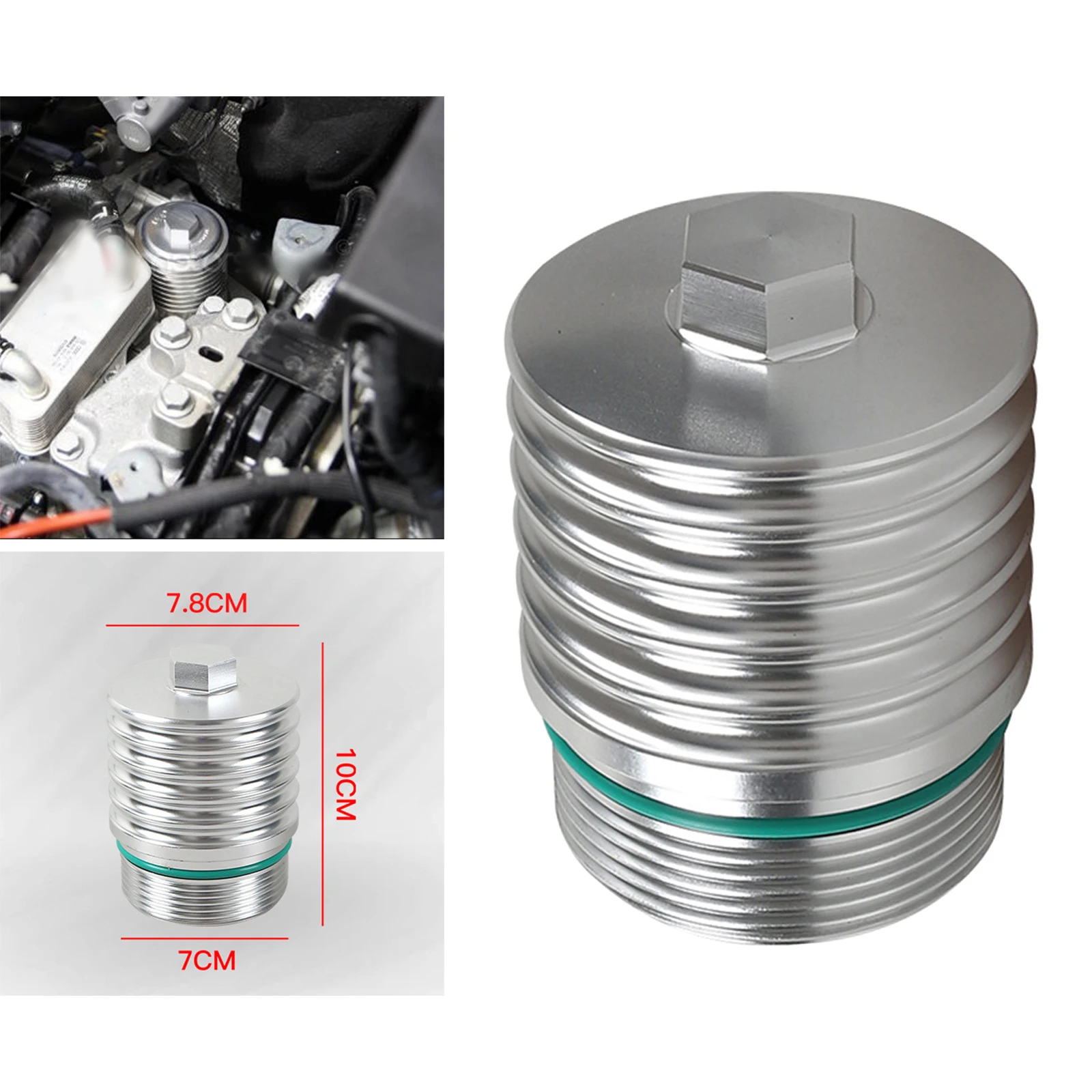 Car DSG-6 Aluminum Filter Housing for Audi DQ250, Interchange Parts High