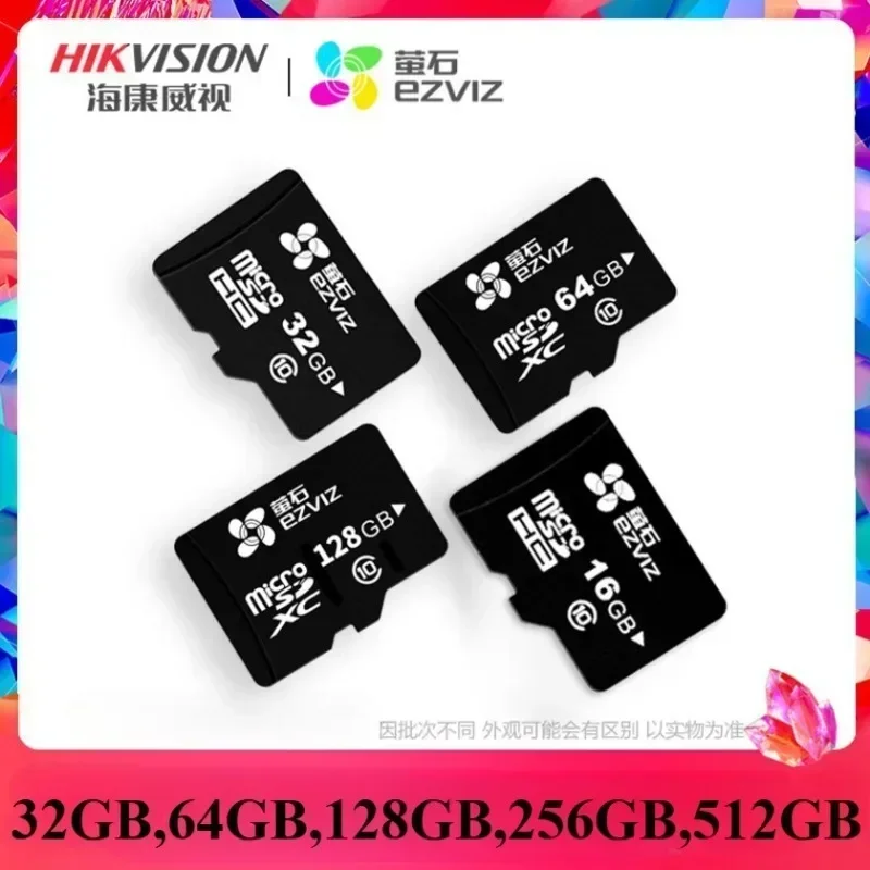 HIKVISION/EZVIZ TF (micro-SD) card 32g64g128g256g512gmemory card camera monitoring driving recorder memory card