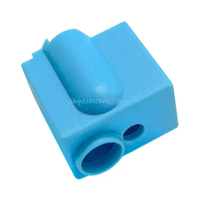 R6FF 1pc Volcano Beheizte Block Silikon Buchse Extruder Aluminium Heatbreak Abdeckung für C