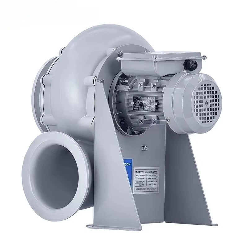 

MPCF-160-F4S-FL Corrosion Chemical Resistant Plastic PP Centrifugal Fan Blower OEM Customizable Duct Fan for Lab Fume Hood