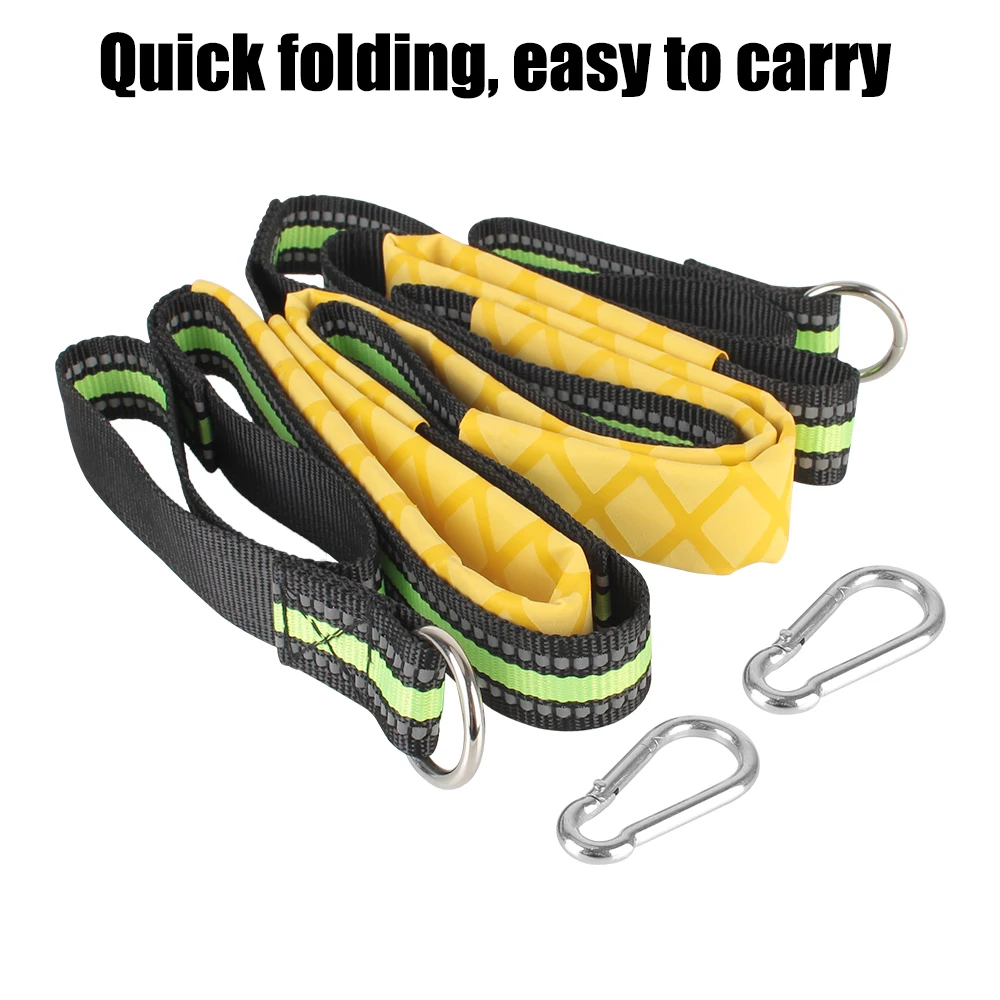 Boat Folding Ladder Boat Accessories Portable Boarding Soft Ladder Yacht Boat Side Hanging Ladder 3/4/5 Step Boat Rope Ladder