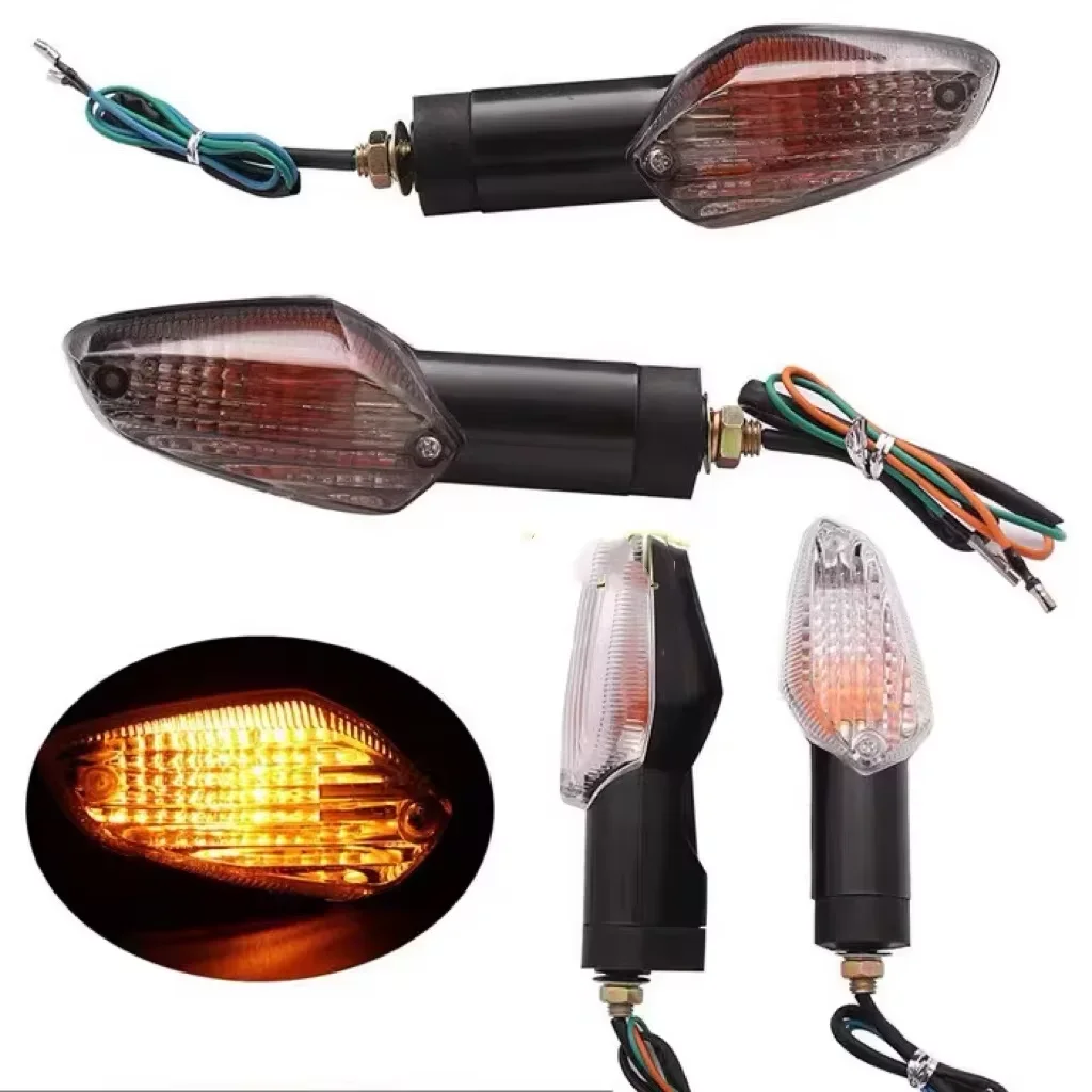Blinker Lights Turning Signal Indicator Fit For Honda CBR250R 2011-2015 CBR300R CB300F 2014-2017 Motorbike Accessories 2