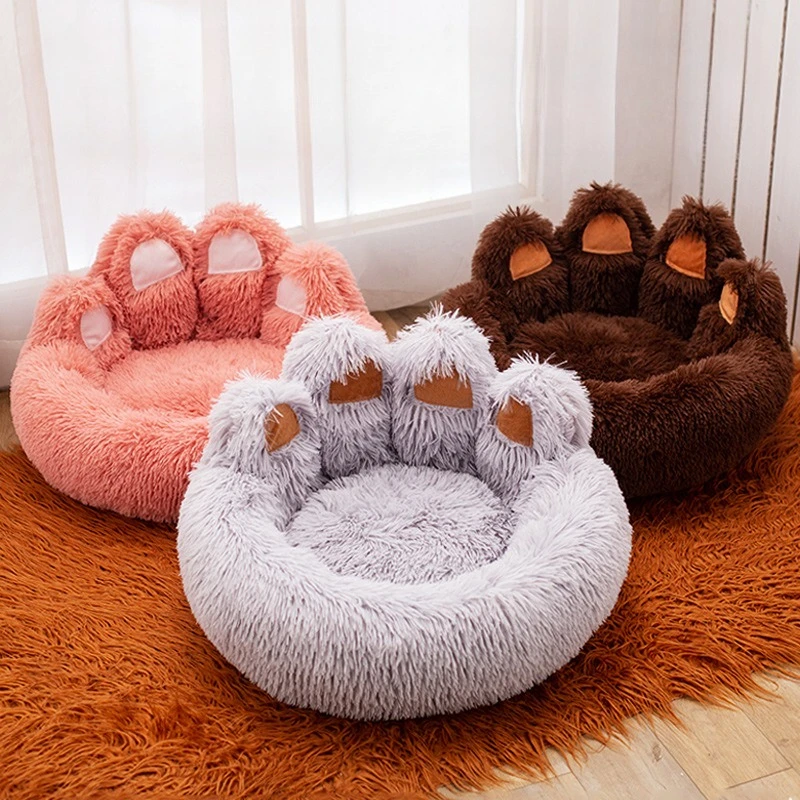 

Hot-selling New, Simple and Cute Thickened Dog Bed, Plush Pet Bed, All-season Suitable Large Pet Pad Cat Bed
