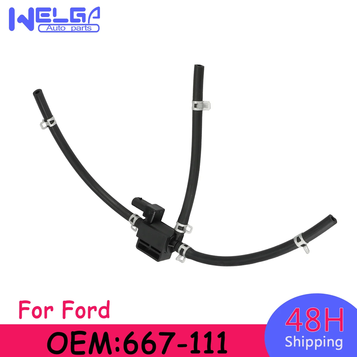 Solenóide de impulso do turbocompressor para Ford Escape 2013-2016 Fiesta 2014-2019 Fusion 2013-2014 Transit Connect 2014-2016 667-111 2-2003