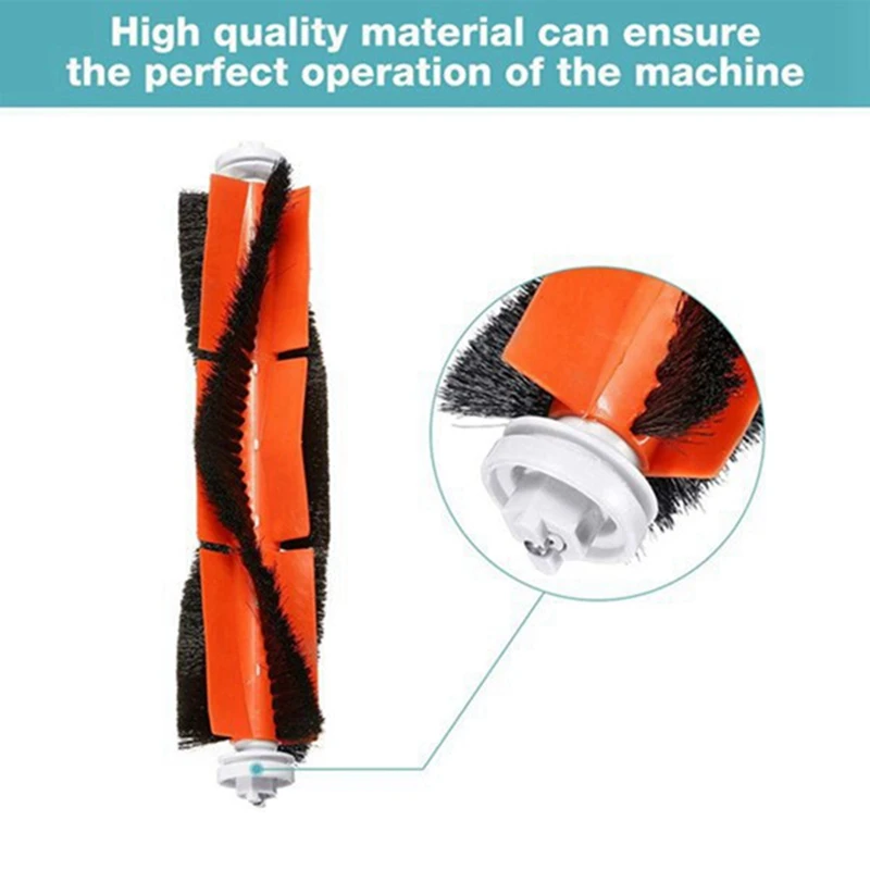 Kit de accesorios para Xiaomi Roborock S50, S51, E25, S6, E20, C10, piezas de Robot aspirador, cepillo enrollable