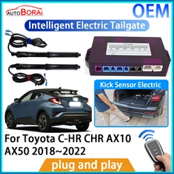 ZhuCamX-puerta trasera eléctrica inteligente, Kit de elevación automática, Control remoto, abridor de maletero para Toyota C-HR, CHR, AX10, AX50, 2018 ~ 2022