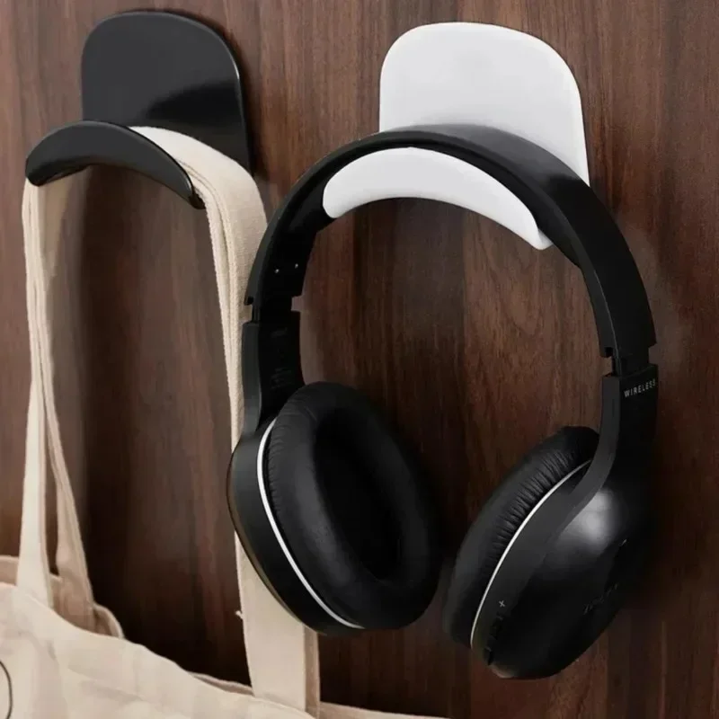 حامل سماعة رأس للألعاب العالمي على الحائط وحامل سماعة رأس لاصق #5