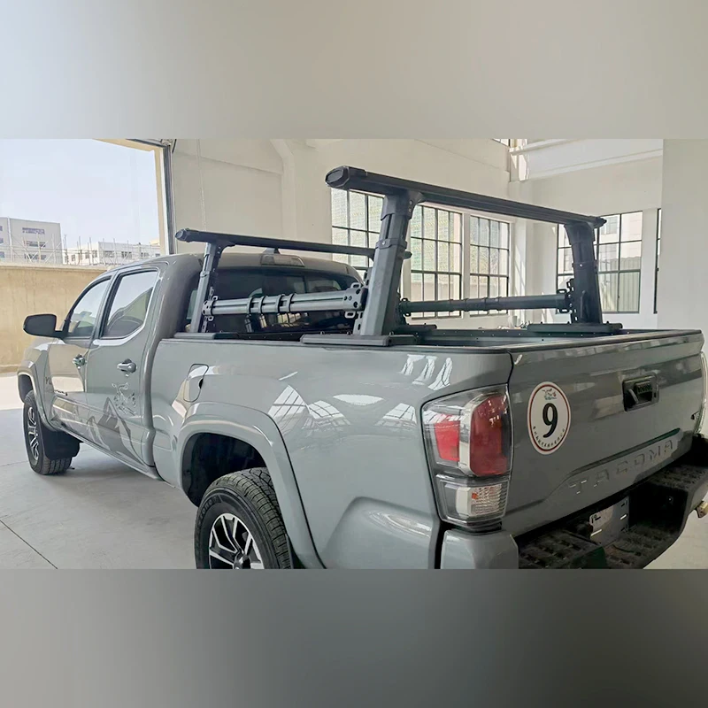 Pickup Truck Roll Bar With Storage Box Loading Roll Cage + 130L Side Boxes*2--combined Version