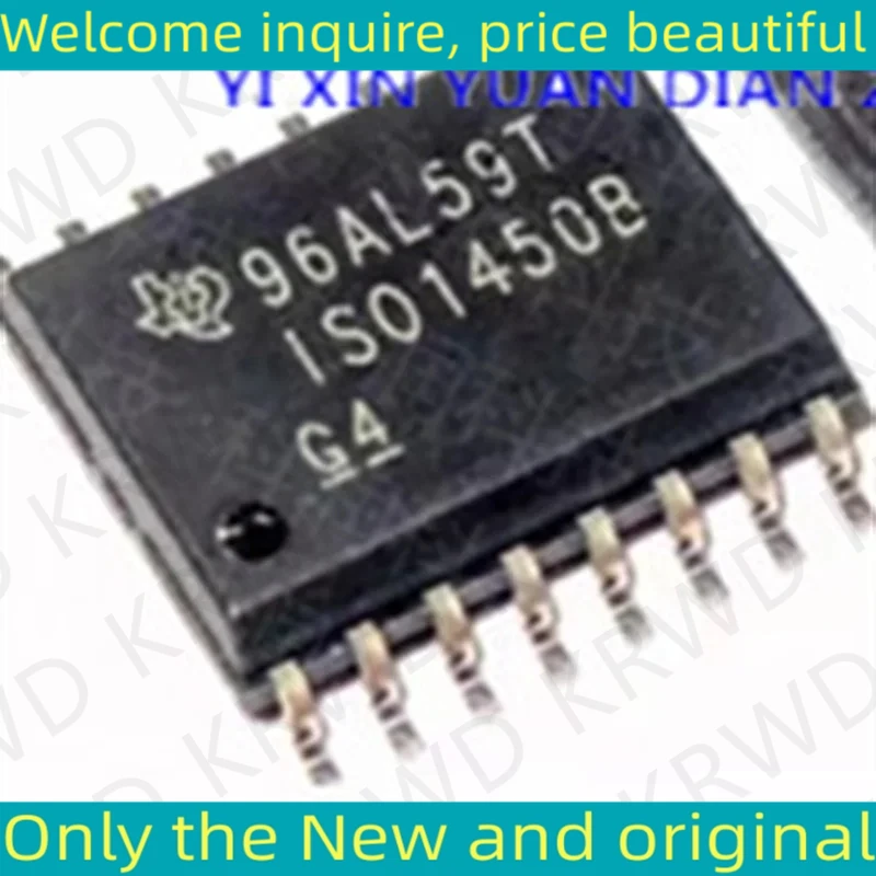 

5PCS New and Original IC Chip SOIC-16 ISO1450BDWR ISO1450BD ISO1450B