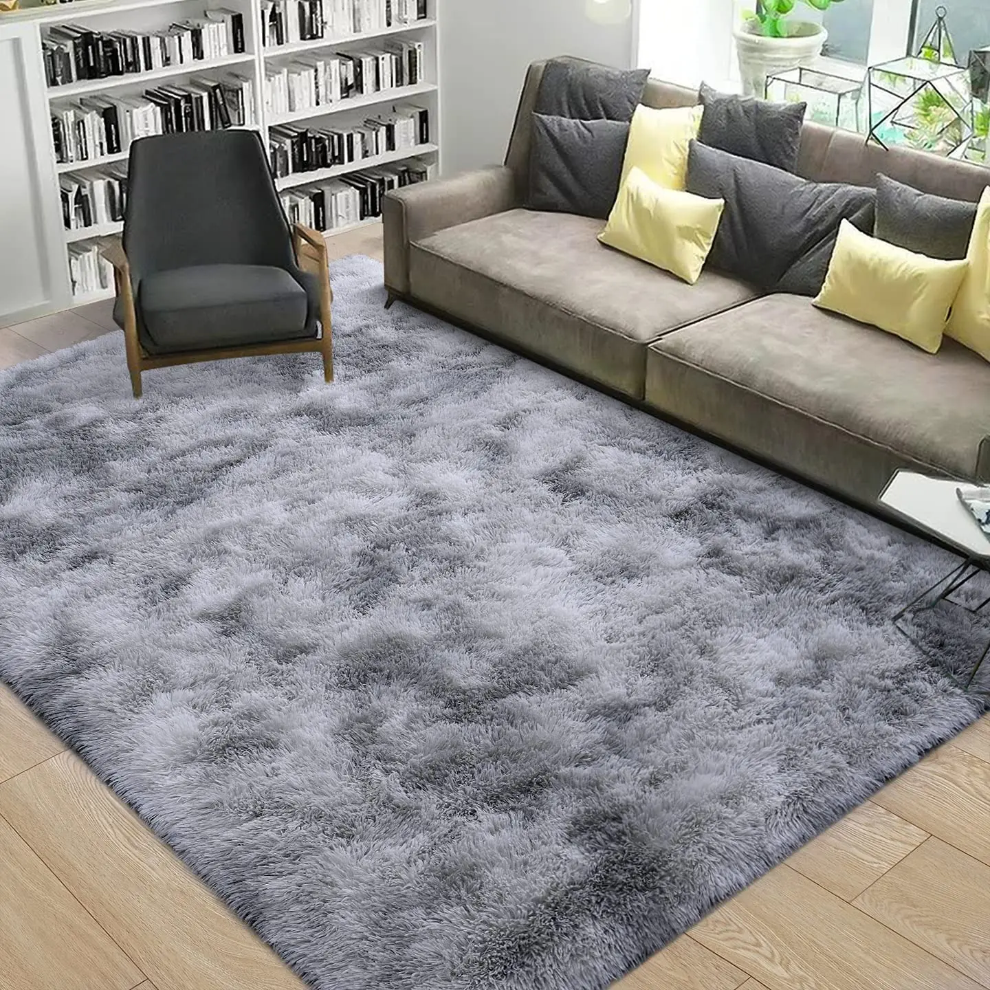 Thicken Dense Plush Carpet Decoration for Room Decor Large Area Rug Fluffy Warm Winter Carpets Floor Mat for Living Room Bedroom