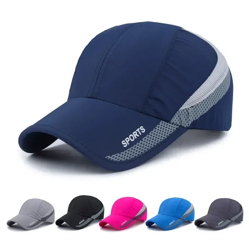 

Men Women Outdoor Sport Baseball Mesh Hat Running Visor Quick-drying Cap Baseball Hat Cute Hat Hats for Men Bonnet