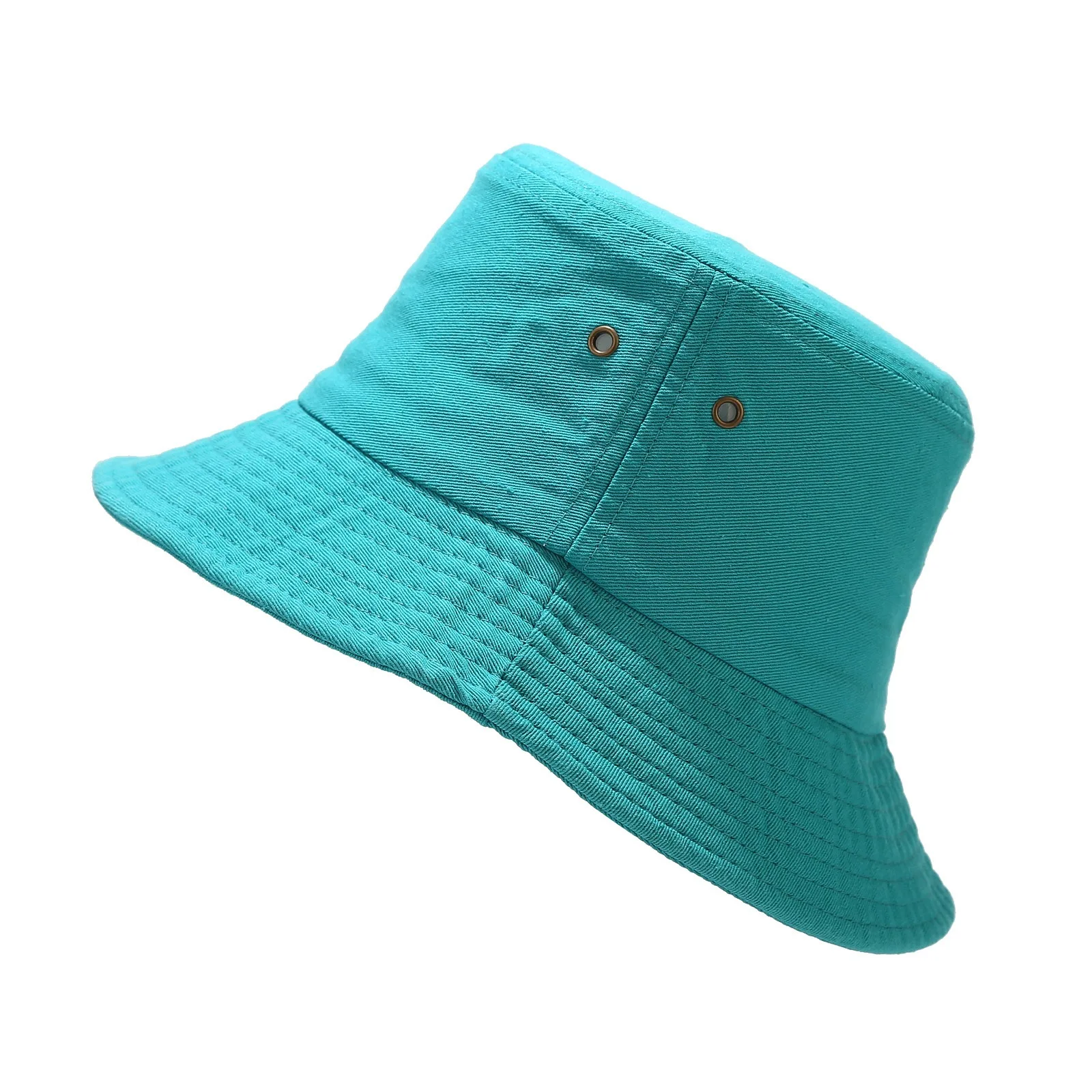 Fluorescent Green Bucket Hat Four Seasons Candy Color Personalized Street Dance Fashion Style Women\'s and Men\'s Fisherman Hat