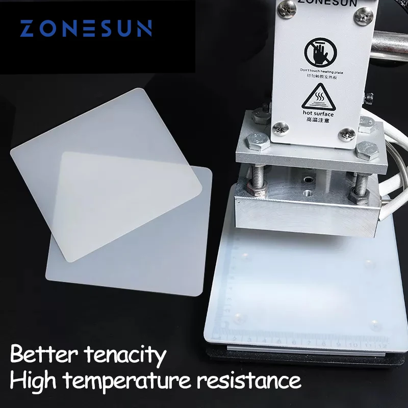 ZONESUN Bronzing pad Rubber Blanket for Hot Foil Stamping Machine leather embossing machine accessories Stamp tool parts