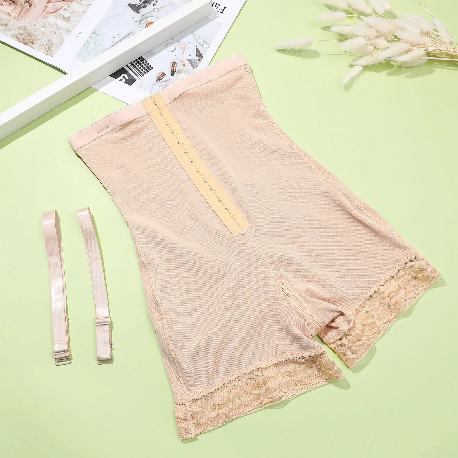 【】 Tummy Control Body Shaping Romper Slimming Shaper For Women Workout Bodysuit Tummy Slimming Body Suits Shape Bodysuit