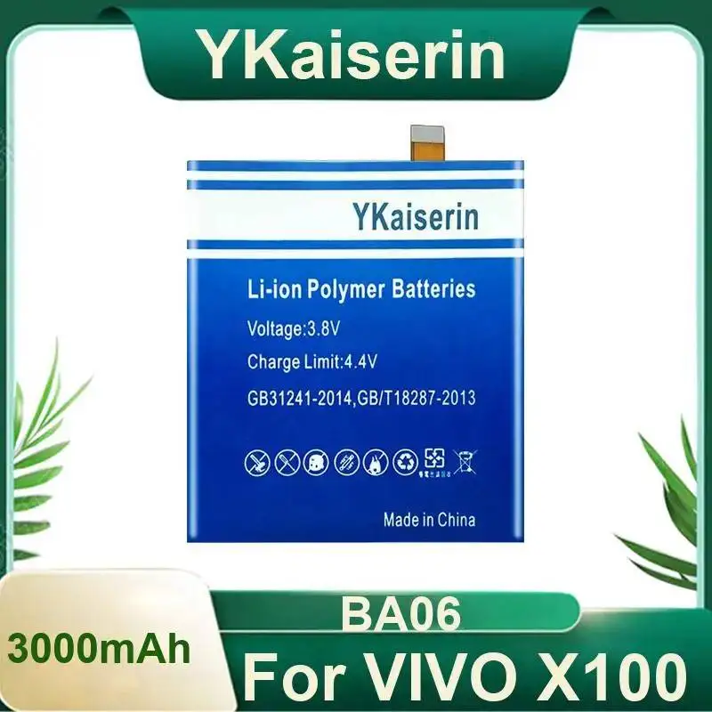 

BA06 Fast Shipping Mobile Phone Battery For Vivo X100 3000Mah
