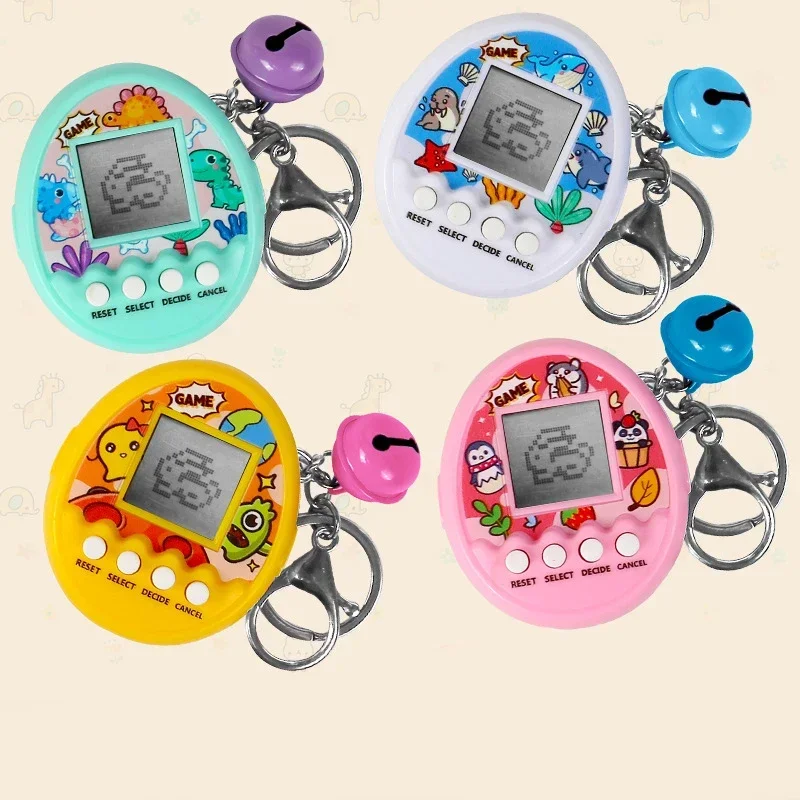 Tamagotchi เครื่อง168สัตว์เลี้ยงอิเล็กทรอนิกส์, เครื่องเกมสัตว์เลี้ยงดิจิตอลของเล่นเล่นพิกเซลไซเบอร์