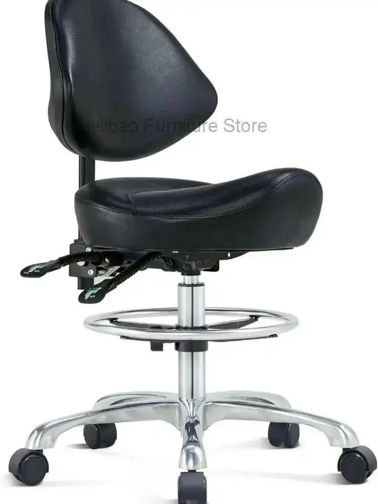 Back Support, Esthetician Chair Ergonomic Saddle Chair for Dental Hygienist, Doctor, Medical, Salon