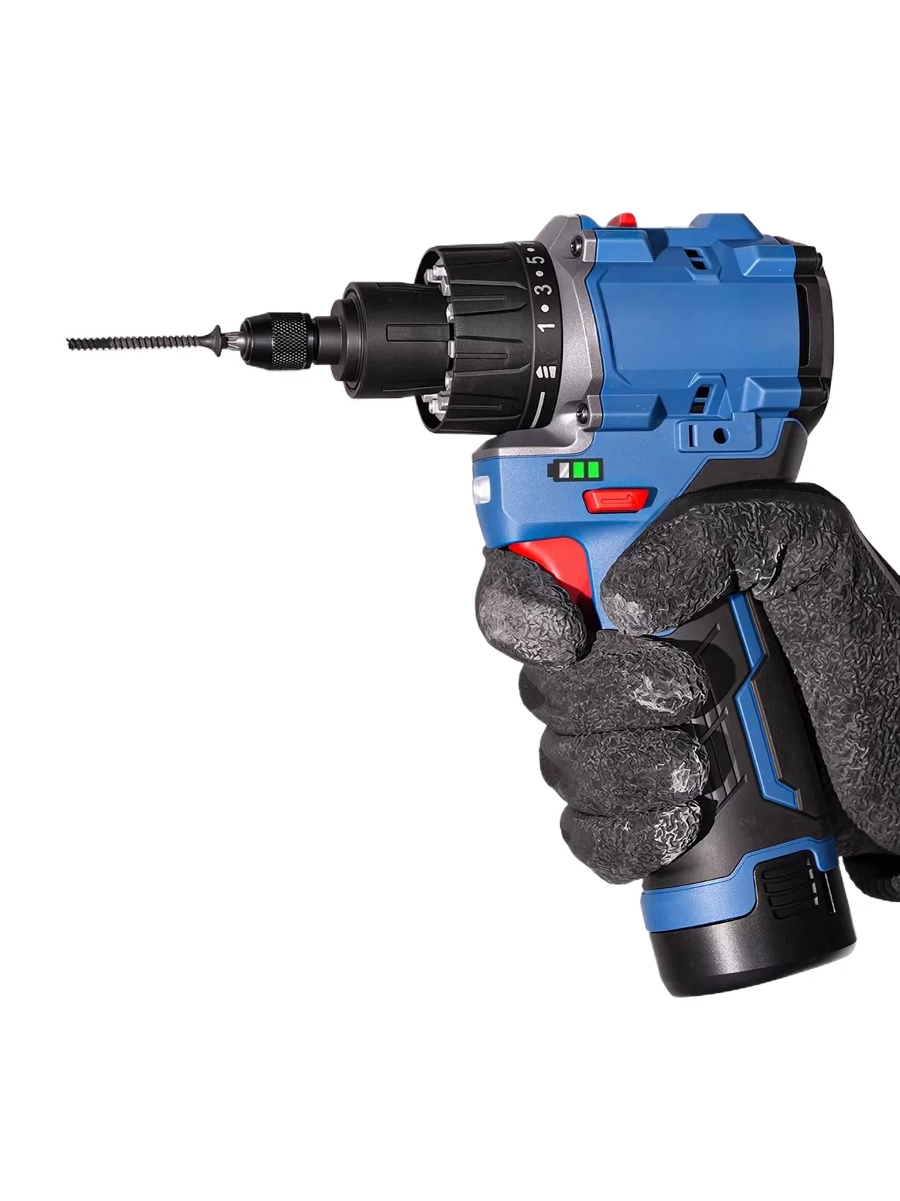 1250S replacer electric drill brushless lithium battery household pistol drill multi-function quick change chuck